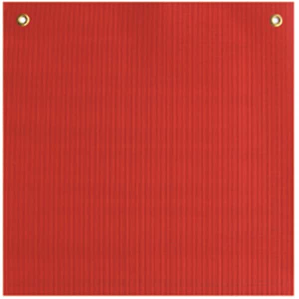Ancra & Sline Safety Flag Heavy Duty Red 18 x 18 in 4989312
